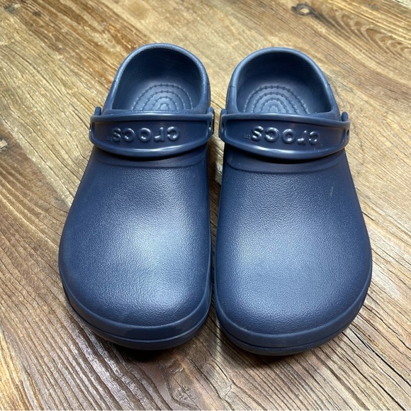 Crocs Bistro Clog Unisex Men’s/Women’s Navy Size 8M 10W - Picture 2 of 10